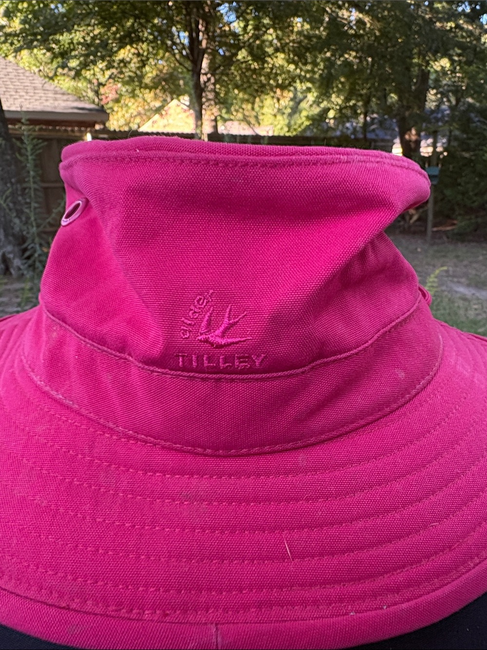 Tilley Women's Raspberry Canvas Sun Hat